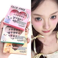 Glue-Free False Eyelash Segmented Grafting Fluffy Anime Eyes Single Cluster Lash Extension