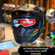 MT Street fighter 3810m Dual Sport Helmet