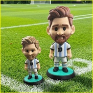Messi CR7 Haaland Action Figure Football Star Soccer Doll Collectible Ornaments