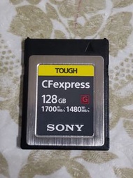 Sony Tough CFexpress CF Express 128GB ( Type B 128 GB ) 99% (行貨, 保養到 21/05/2026)
