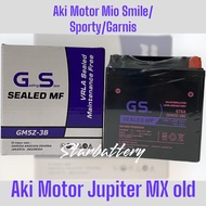 Aki Motor Mio Sporty/Mio Smile /Mio Garnis/Mio old Aki Kering GS Gading siam GM5Z -3B Aki Kering Mio Sporty Mio smile