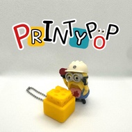 Say Cheese Clicker Keychain Button