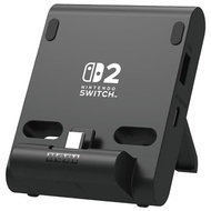 HORI Nintendo Switch 2 便攜式雙 USB 集線器支架