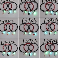 3pcs/set Singul Fashion Luminous Star Moon Love Bracelet Gelang Bestie Bracelet for 3 Friendship Bra