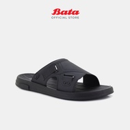 BATA Gino Men Black Sandal 8106232 Sandal Lelaki