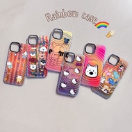 Rainbow case Cartoon Pattern realme-C71 C75 C75X 14 14T Note70