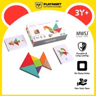 MWSJ Wooden Tangram Puzzle Toy (3Y+)