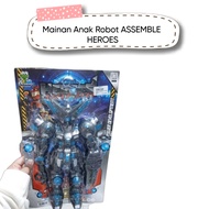 Mainan Anak Laki -Laki Robot ASSEMBLE HEROES