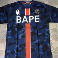 Bape x PSG tee