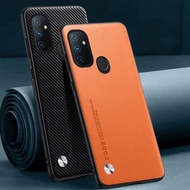 Luxury PU Leather Case For OnePlus Nord N100 N200 Matte Cover Silicone Protection Phone Case For One