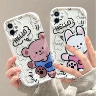 MrHaha เคสสำหรับ Samsung A05 A05s A14 A04 A34 A54 A04s A04E A24 A23 A03 A13 A50 A30s A03s A52s 3D ฝา A02s เคสโทรศัพท์ปิดขอบโค้งมนเป็นลอน