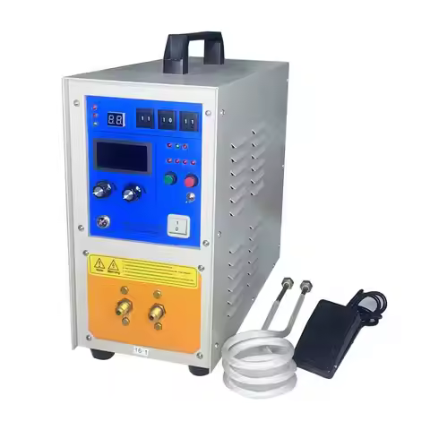 25KW High Frequency Induction Heating Machine Temperature Control Thermal For Metal Brazing Equipmen
