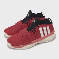 adidas 籃球鞋 Dame 8 EXTPLY 男鞋 紅 白 緩震 魔鬼氈 抓地 里拉德 運動鞋 IF1506