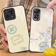 Popular Travel Aircraft 01 Glass Phone Case For Xiaomi POCO X3 X4 GT NFC X5 X6 PRO 5G F3 F4 F5 M3 M4