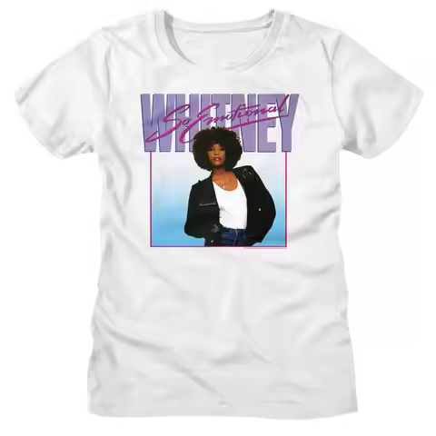 Whitney Houston Album Ladies T Shirt So Emotional Song