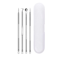Stainless Steel Pimple Tool Kit Set Acne Blackhead Removal Pimple Popper Clean Tool Acne Extractor T