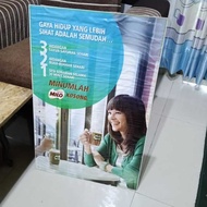 Mio advertisement poster/ iklan air milo