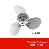 Propeller for Yamaha Outboard 2 Stroke 25HP / 30HP & 4 Stroke F20 / F25 with 12 Pitch Part no. 664-4