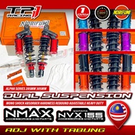Dual Suspension NORIFUMI NVX NMAX 155 PNP ALPHA 285MM 305MM Mono Shock Absorber Hardness Rebound Adj