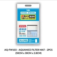 (White) Aquanice Bio Filter Mate 50x30x2.8cm (White Filter Wool Mate)