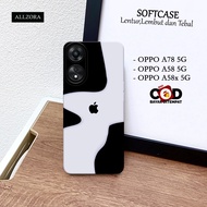 ALLZORA - OPPO A78 5G Case OPPO A58 5G/ Latest OPPO A58x 5G/ - BRANDED Fashion Case - Pro Camera Sof
