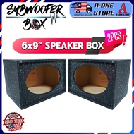 6x9'' Twin Seperate Subwoofer Speaker Box Plywood (2pcs)