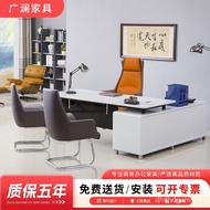 ST/💚Guanglan Office Chair Ergonomic Chair Boss Chair Conference Chair Office Chair Home Computer Chair Leather Chair Bac