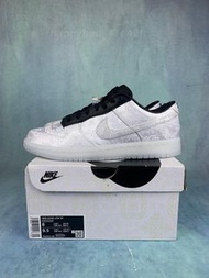 CLOT x fragment x Nike Dunk Low 白絲綢 35-46