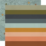 Travel Therapy : Here & There Double-Sided Cardstock 12"X12" Paper