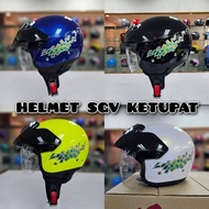 HELMET SGV KETUPAT SHAPE LIKE HELMET SGV CRUISER VISOR SAME WITH HELMET SGV RIDER 2 HELMET KEITH AND