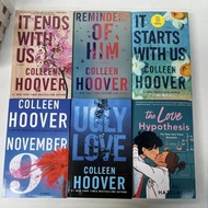 [6 books ]Colleen Hoover: Ugly Love / It Ends with Us/ The Love Hypothesis / November 9/ It Start wi
