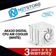 DEEPCOOL AK620 DIGITAL CPU COOLER - WHITE - R-AK620-WHADMN-G