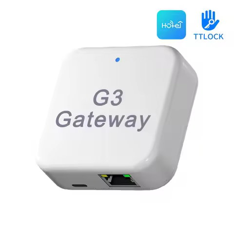 Wired TTLOCK Gateway G3 Bluetooth To Wifi Gateway Hub WIFI/RJ45 for Smart Home Door Lock Ttlock App