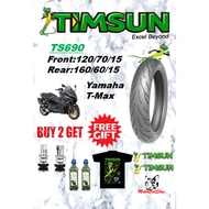 Tayar Timsun TS690 Yamaha T-MAX (120/70/15) (160/60/15)