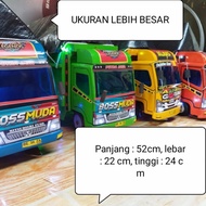 Terbaru Po Led Mobilan Truk Kayu Besar / Truk Oleng / Mainan Truk Kayu