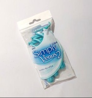 Gillette Simply Venus 2 (a pack for 3) 吉列 維納斯 女式除毛刀 女士 剃毛刀 3枝