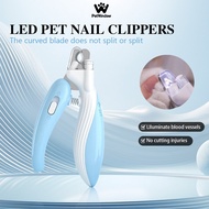Petwindow®LED Nail Clipper for cats and dogs nail cutter trimmer scissors Fur shaver grooming
