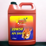 V-MAG High Performance Super Racing Engine Oil Kereta Minyak Hitam 20W50 (4 Litre) Car Lorry Minyak 