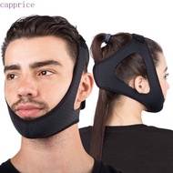CAPPRICE Anti Snoring Chin Strap, Breathable Snore Reduction Sleep Chin Strap, Premium Adjustable Mo