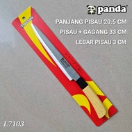 PISAU DAPUR DAGING PANDA 🐼 8INC STAINLESS STEEL L7103