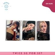TWICE SG POB SET - NAYEON DAHYUN TZUYU OFFICIAL PHOTOCARD
