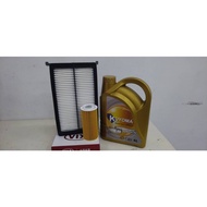 KIA CARNIVAL 2.2 DIESEL 16y -19y SORENTO UM 2.2 DIESEL AIR FILTER + OIL FILTER + KOYOMA 10W40 SEMI S