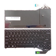 Keyboard Frame US Gray For Fujitsu Lifebook P727 P728 U727 U727X NO Backlit Mlb11