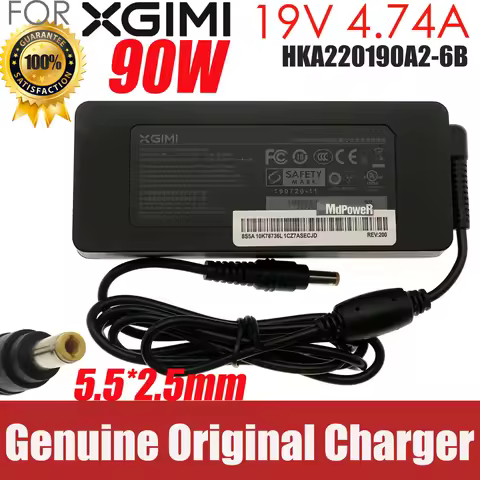 19V 4.74A 3.7A AC DC Adapter Charger For XGIMI HOME Projector Play Z5 Z3S Z6X Z4X Z8X XEC09 XEC10 H0