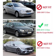Sport Bumper Grille Compatible with 2008-2014 Mercedes Benz W204 C-Class C250 C300 C350 Sport Sedan 