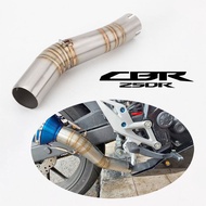 Motorcycle Modified CBR250RR Exhaust Pipe CBR250RR Middle Section 2017-2022 CBR250 Muffler