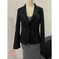 Isoup black blazer, court blazer, formal blazer for women, size M