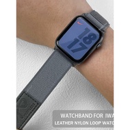 Nylon Fearless Loops Watchband Compatible With Smart Watch 11 10 9 8 7 6 5 4 3 2 1 Se Ultra AI11 CD5