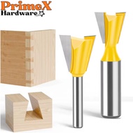 14 degree Dovetail Router Bit Set For Wood