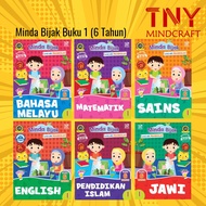 [TNY] Buku Latihan: Minda Bijak Prasekolah Buku 1 &amp; Buku 2 (6 Tahun) - Pelangi Books (2021)